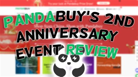 [ Giveaways ] Pandabuy’s 2nd Anniversary  .